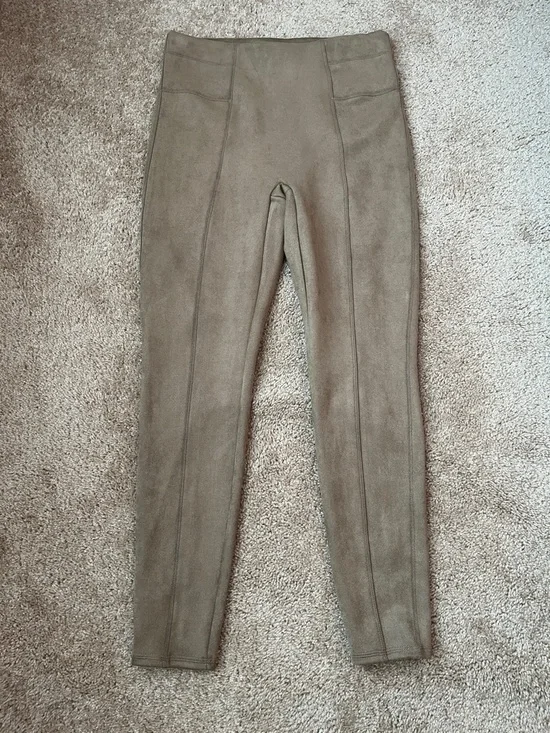 Spanx Faux Suede Leggings - Picture 2 of 9